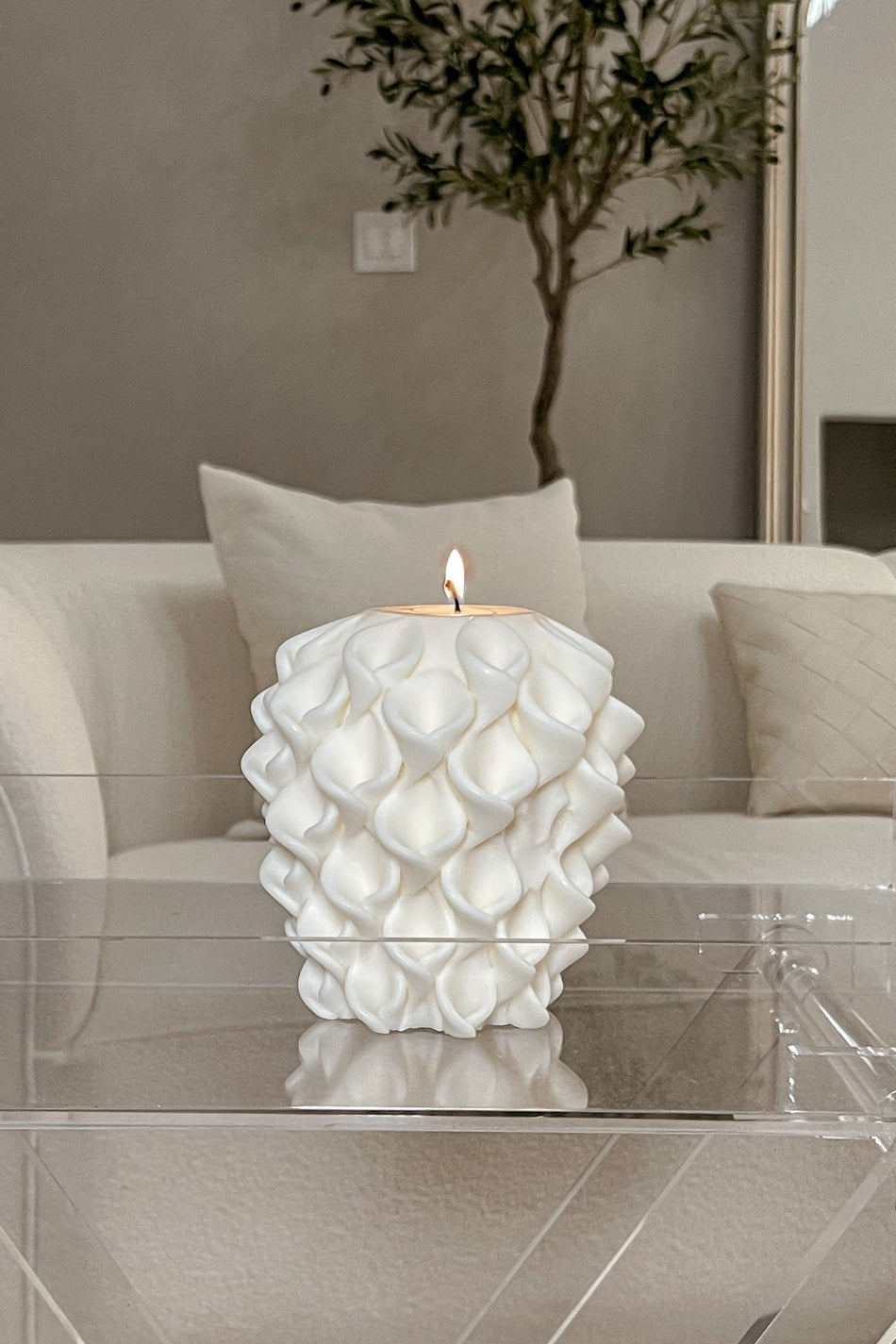 Abstract Sculpture Candle - Soleil Candle Collections