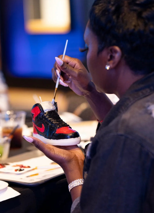 November 16th LitSole Kicks & Boots Candle Painting Workshop