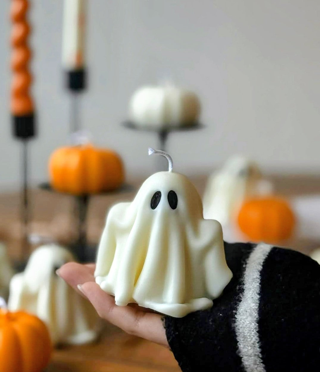 Hey Boo Ghost Candle