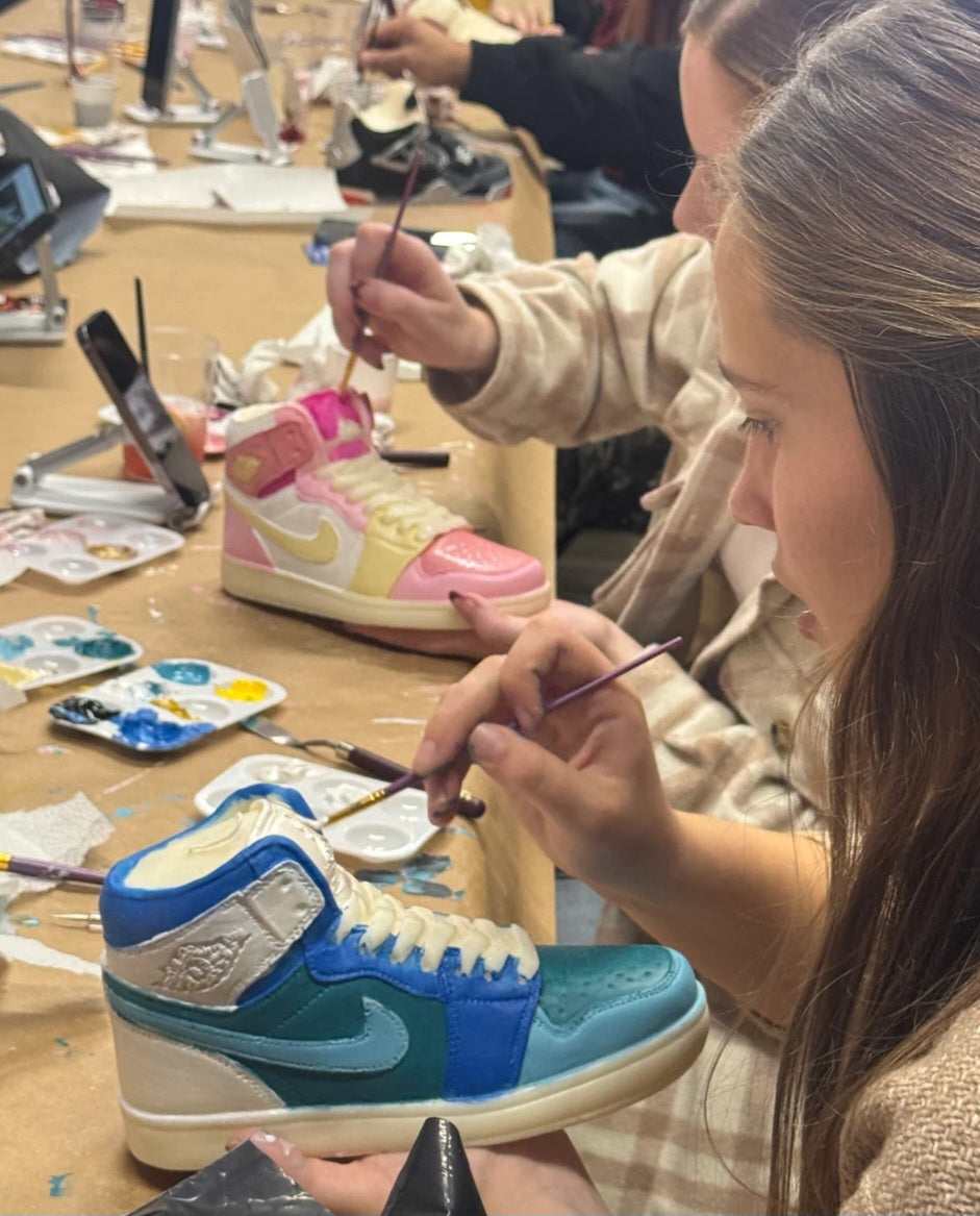 November 16th LitSole Kicks & Boots Candle Painting Workshop